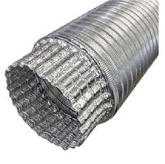 BUILDERS BEST Builders Best 10308 Semi-rigid Flex Aluminum Duct 3in 8ft