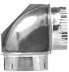 BUILDERS BEST Builders Best EB4X90 Condensate Drain Elbow 4 in Adjustable