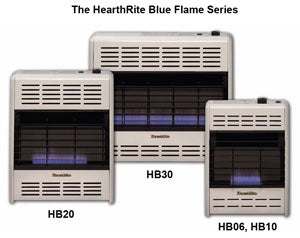 EMPIRE INDUSTRIES Empire Industries HB30MN Blue Flame Heater 30000 Btu/h