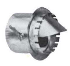 SEAL-TITE Seal-tite 1729-14 Spin-in Collar 14 in Tab Mount with Damper