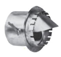 SEAL-TITE Seal-tite 1729-10 Spin-in Duct Collar 10 in Tab Mount Scoop Damper