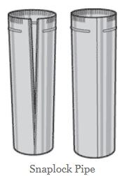 SEAL-TITE Seal-tite RDP-052612 Tapered Snap Lock Round Pipe 12 in