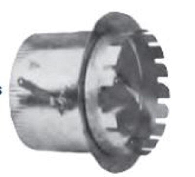 SEAL-TITE Seal-tite 1728-16 Spin-in Collar 16 in Tab Mount with Damper