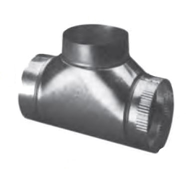 SEAL-TITE Seal-tite 217-06 T-joint Crimp on Run 6 Inches 24 Gauge