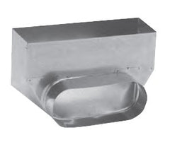 SEAL-TITE Seal-tite 4271-041006 90 Degree Oval Register Box 4x10x6