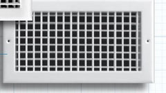 RECTORSEAL Rectorseal 220V18X6 Double Deflection Supply Grille 18x6