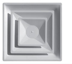 RECTORSEAL Rectorseal 2003CD-12IN 2-cone Ceiling Diffuser 12 Inch