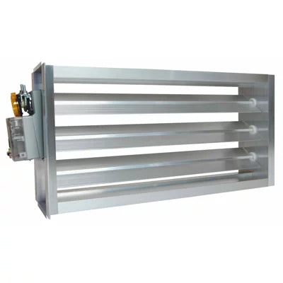 EWC CONTROLS Ewc Controls END-8X18-MA15S Motorized Damper 8x18
