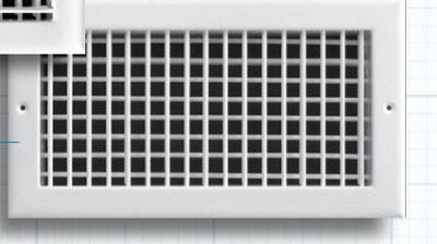 RECTORSEAL Rectorseal 220V10X6 Double Deflection Supply Grille 10x6