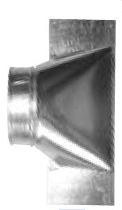 SEAL-TITE Seal-tite 1279-041006 Elbow Register Boot 4x10 in 6 in Collar