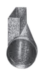 SEAL-TITE Seal-tite 1373L-021206 Left End Boot 2x12 in 6 in with 2 in Extension