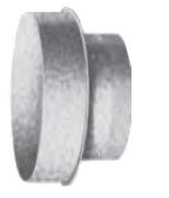 SEAL-TITE Seal-tite 233-0704 Short Duct Reducer 7x4 Inches
