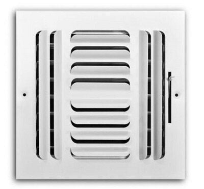 RECTORSEAL Rectorseal 404M8X8 4-way Ceiling Sidewall Damper 8x8