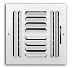RECTORSEAL Rectorseal 404M8X8 4-way Ceiling Sidewall Damper 8x8