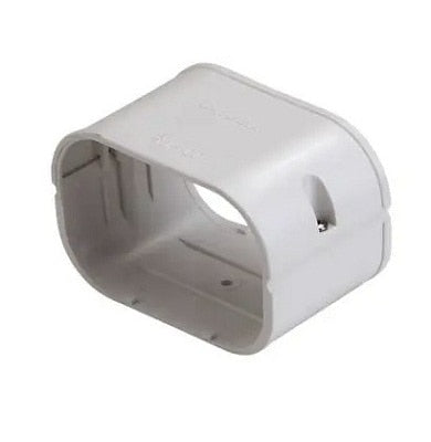 RECTORSEAL Rectorseal SD-SJ100W Slimduct Straight Coupling 3.75 in White