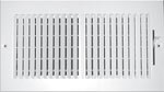 RECTORSEAL Rectorseal 10V8X4 2-way Ceiling Sidewall Register 8x4