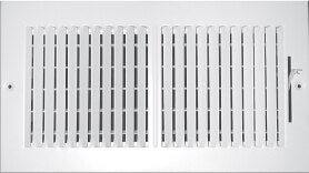 RECTORSEAL Rectorseal 102M14X6 Ceiling Sidewall Register 14x6 White