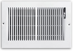 RECTORSEAL Rectorseal 123M-10X6 Baseboard Supply Register 10x6 White