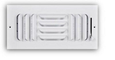 RECTORSEAL Rectorseal 403M12X04 Supply Register 12 X 4 Inches White