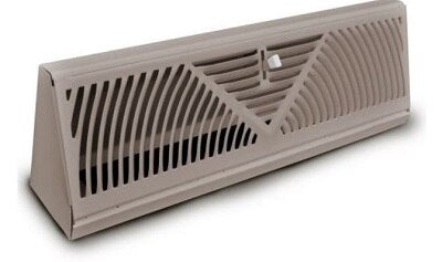 RECTORSEAL Rectorseal 115SB Brown Baseboard Supply Register 15 in