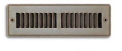 RECTORSEAL Rectorseal 150TSB2X10 Toe Kick Register 2x10 Brown