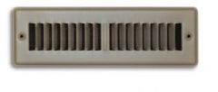 RECTORSEAL Rectorseal 150TSB2X10 Toe Kick Register 2x10 Brown