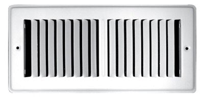 RECTORSEAL Rectorseal 150TSW2X10 Toe Kick Register 2x10 White