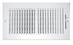 RECTORSEAL Rectorseal 102M12X8 Ceiling Register 12x8 White