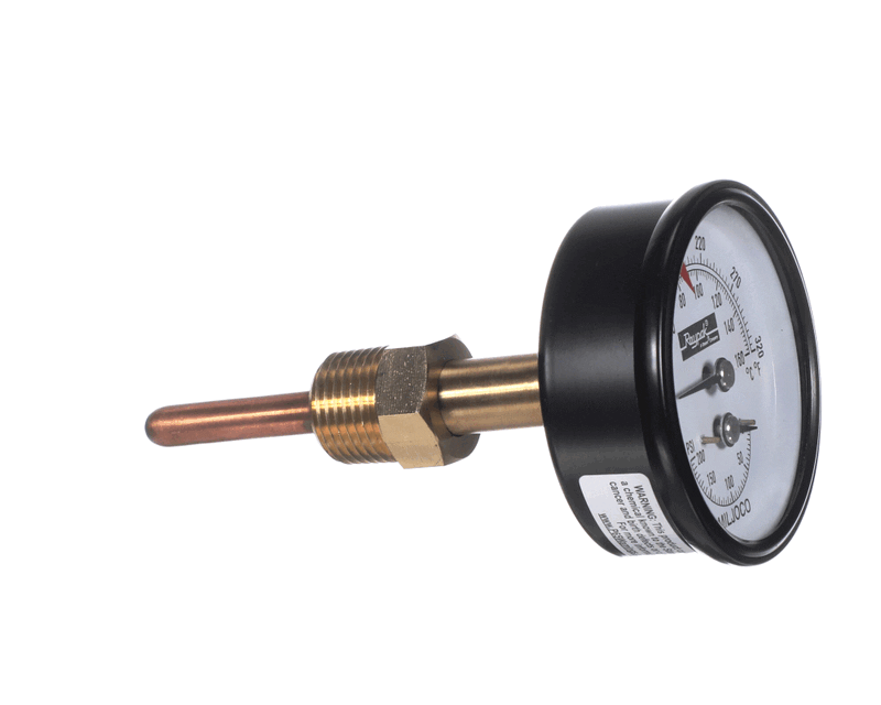 RAYPAK Raypak 07399F Temperature Pressure Gauge 0-200 Psi
