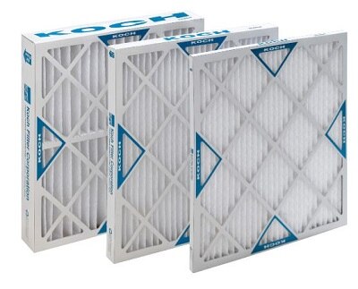 KOCH FILTER Koch Filter P422025 Pleated Air Filter 20x25x2 Merv 8