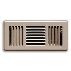 RECTORSEAL Rectorseal 153MB4X10 Floor Register 3-way Brown 4x10