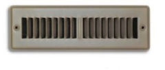RECTORSEAL Rectorseal 150TSB12X2 Toe Kick Sidewall Register 12x2 Brown