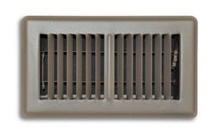 RECTORSEAL Rectorseal 150MB4X8 2-way Floor Register 4x8 Inches Brown
