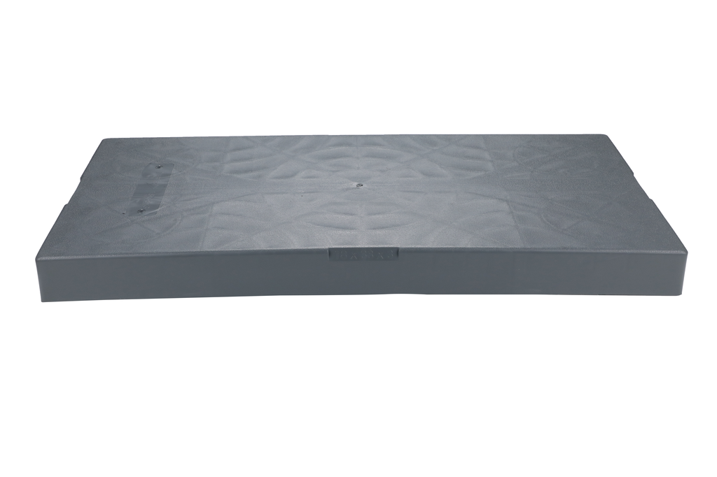 DIVERSITECH Diversitech P143-EL1838 Equipment Pad 18x38x3 Inches Gray