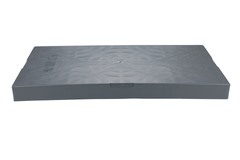 DIVERSITECH Diversitech P143-EL1838 Equipment Pad 18x38x3 Inches Gray