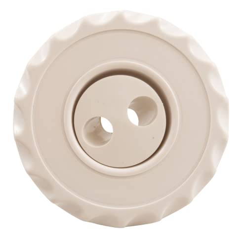 WATERWAY PLASTICS Waterway Plastics 224-1040G Mini Gunite Jet Pulsator Eyeball Assy White