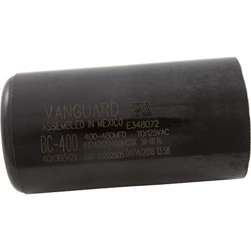 VANGUARD Vanguard BC-400 Start Capacitor 400-480 MFD 115v 1-13/16 x 3-3/8