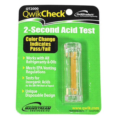 AAON Aaon V65760 acid test kit for all refrigerants and oils, QWIC