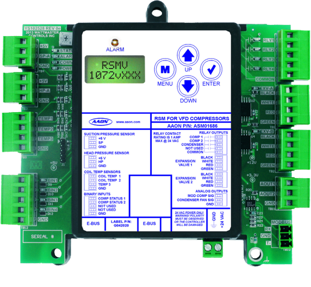 AAON Aaon ASM01686 refrigerant system module for VFD compressors (RSMV) OE370-26-RSMV V42440