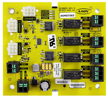 AAON Aaon ASM07563 A2L mitigation controller
