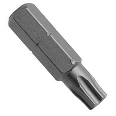 APEX Apex 440-TX-09X Torx Head Insert Bit T9 1 inch long 1/4 inch hex drive