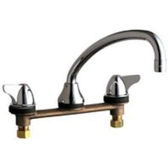 CHICAGO FAUCETS Chicago Faucets 1888-XKABCP Deck-mounted Manual Faucet 2.2 GPM 8 inches Centers