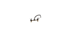 CHICAGO FAUCETS Chicago Faucets 1888-XKABCP Deck-mounted Manual Faucet 2.2 GPM 8 inches Centers