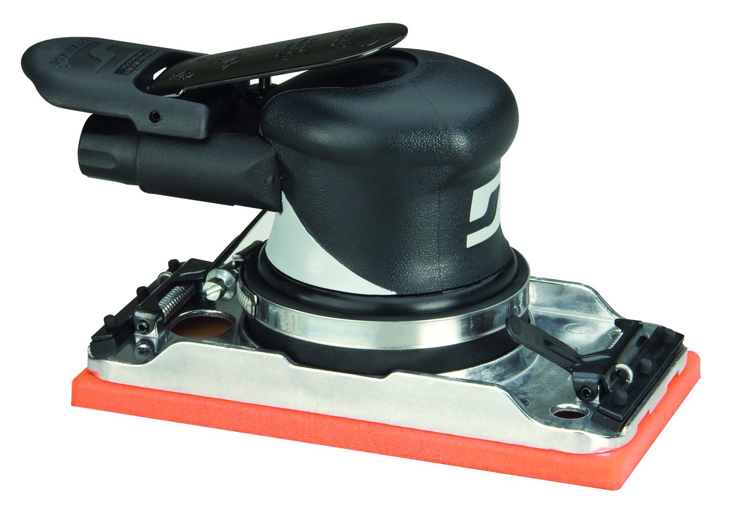 DYNABRADE Dynabrade 57800 Dynabug II Non-Vacuum Palm Style Pneumatic Orbital Sander 0.24 hp 3-2/3 x 7 in