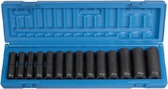 GREY PNEUMATIC Grey Pneumatic 1412MD 1/2 feet' Drive Deep Length Metric Set 14 Piece