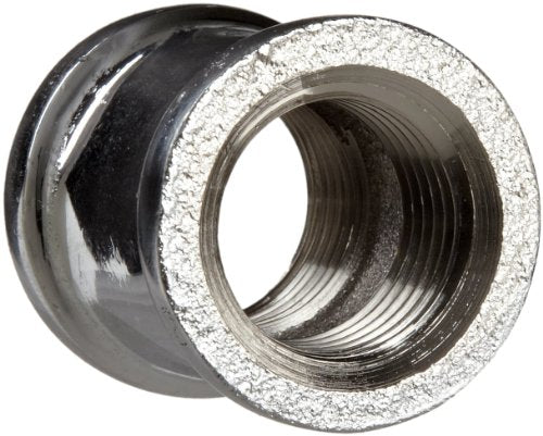 MERIT BRASS Merit Brass C111-04 Chrome Plated Brass Pipe Fitting Coupling 1/4 Inch NPT Female