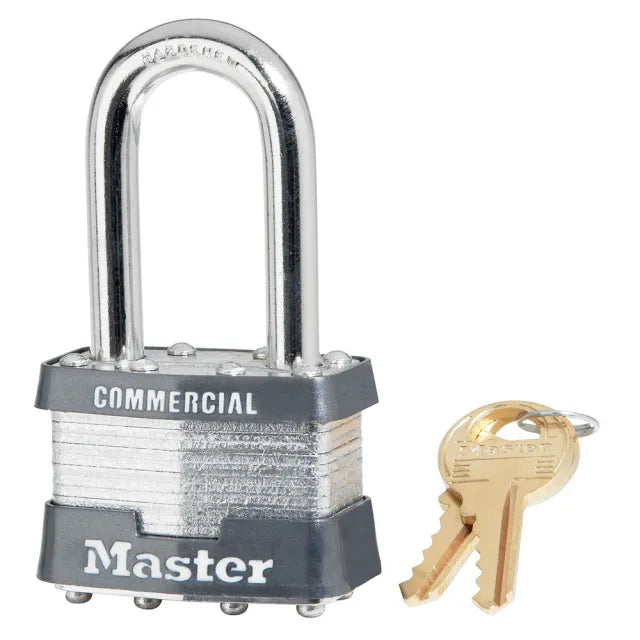 MASTER LOCK Master Lock 1KALF-2065 4 pin tumbler padlock keyed alike 1-1/2 inch shackle