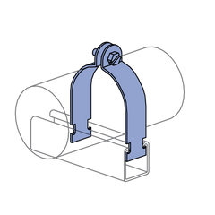 PHD MANUFACTURING Phd Manufacturing S2454AEG 7 inches Rigid Strut Clamp