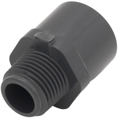SPEARS Spears 836-053 3/8x1/2 PVC Reducing Male Adapter MNPT x Socket SCH80