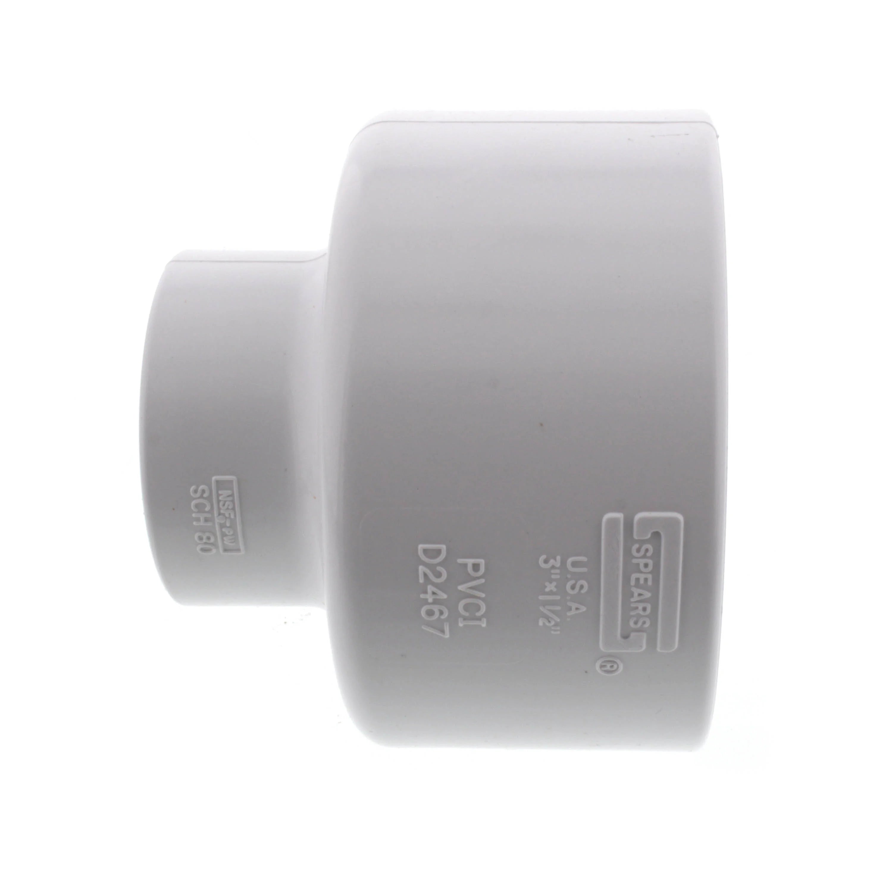 SPEARS Spears 429-337 3 inches x 11/2 inches SCH-40 PVC Reducer